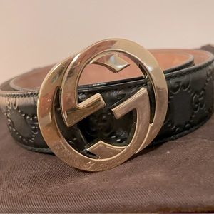 🇮🇹 GUCCI Signature Monogram Belt ✨